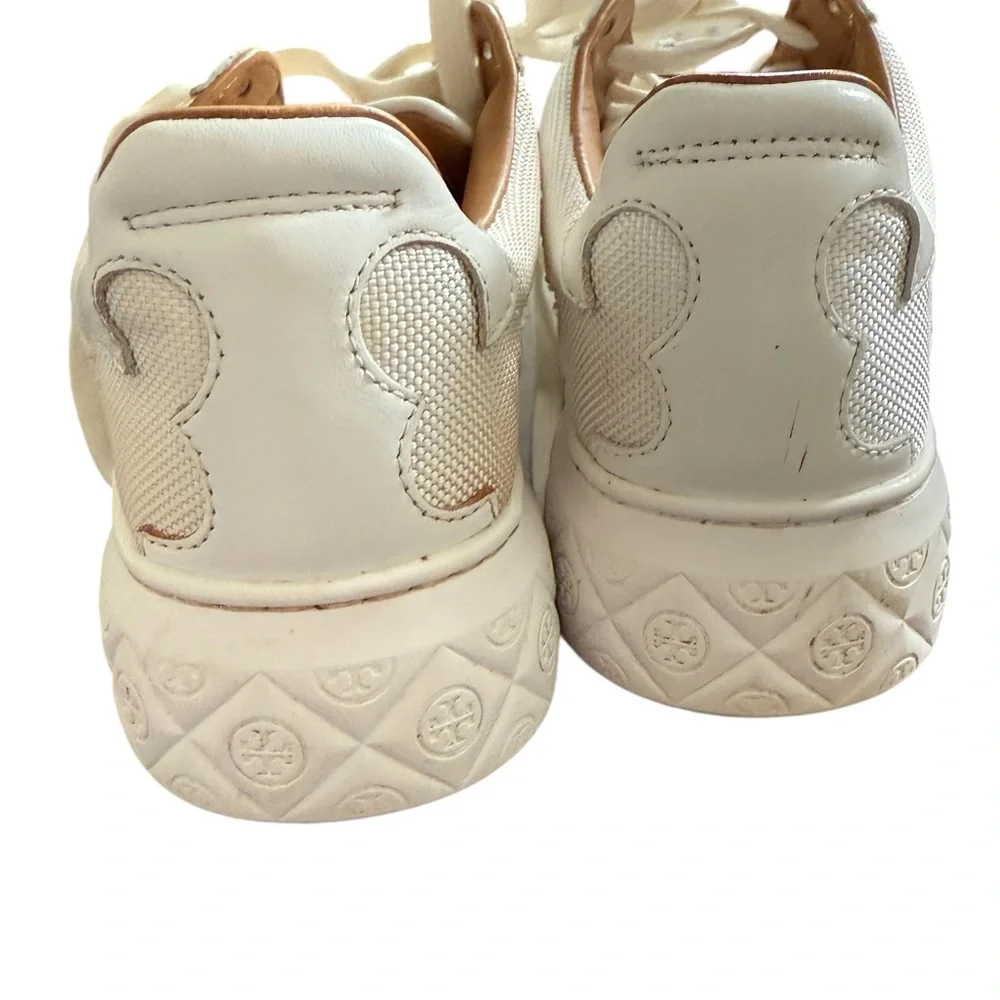 Tory Burch‎ Ladybug sneakers. SZ 7M white